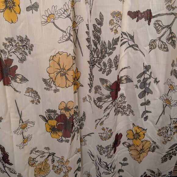 Maurice's Dress with Crochet Top Floral Maxi Size XL NWT - Picture 2 of 9